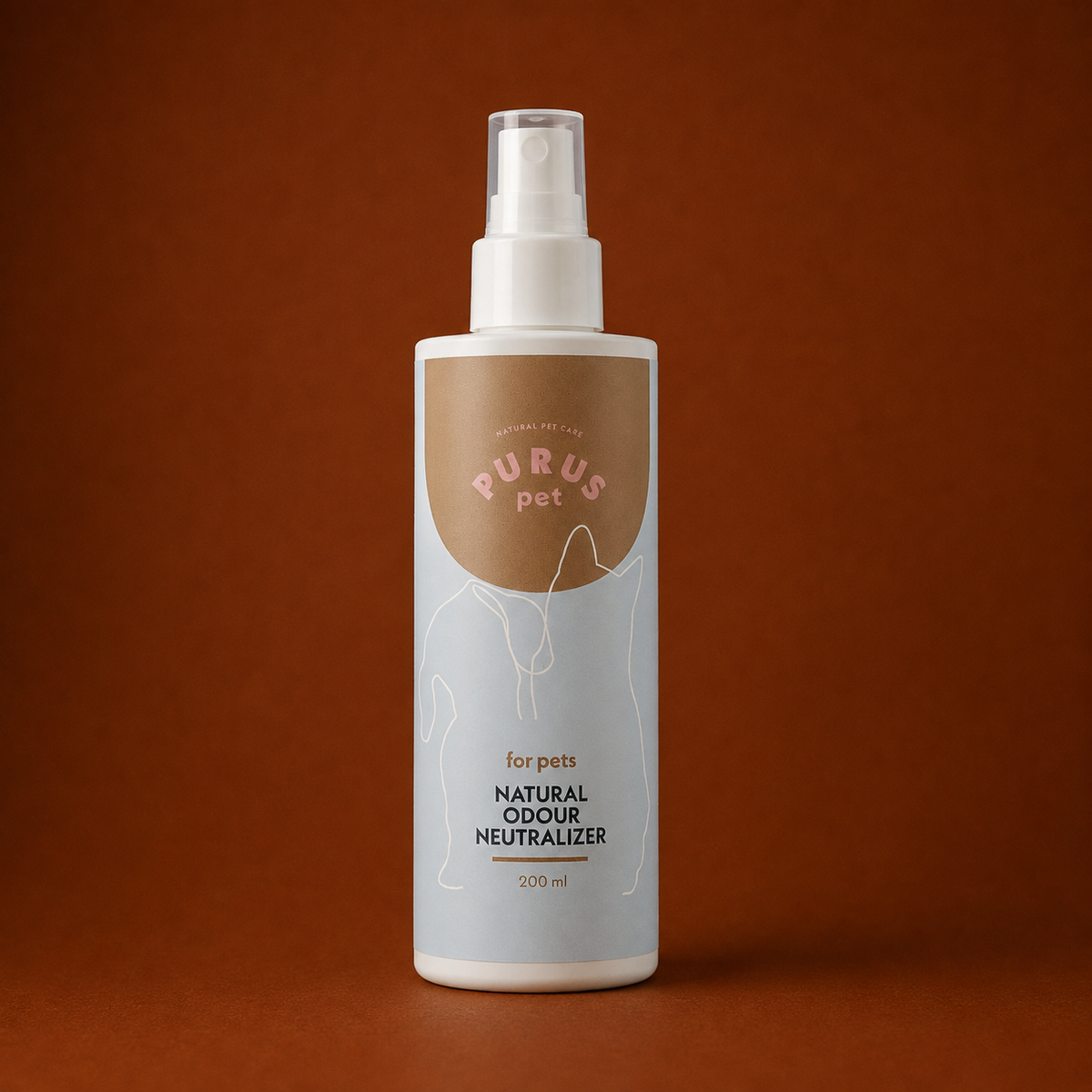 PURUS PET SPRAY NEUTRALIZUJĄCY ZAPACHY – DEZODORANT DLA ZWIERZĄT 200 ML