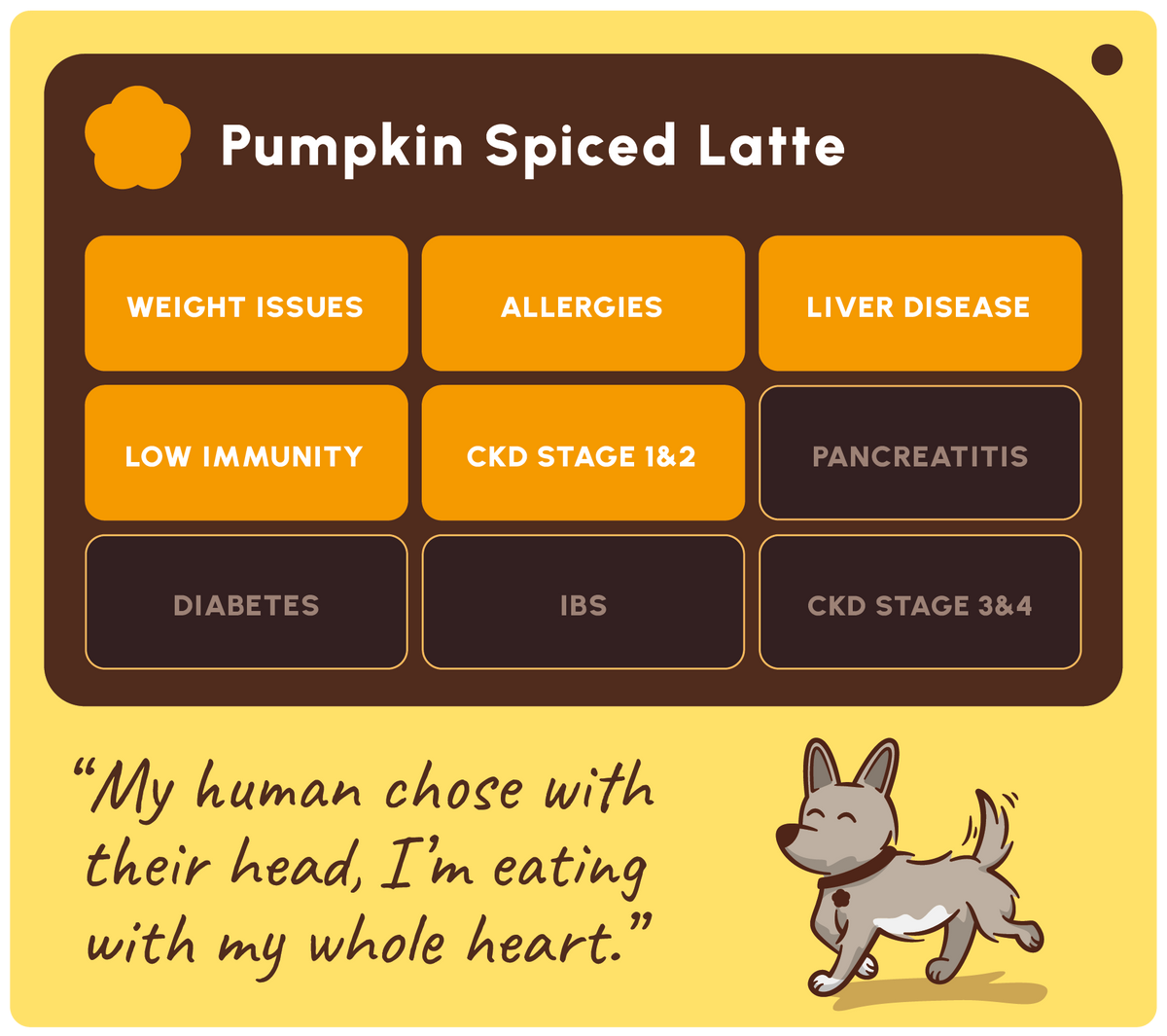 SOOPA HEALTHY BITES PRZYSMAK DLA PSA PUMPKIN SPICED LATTE 50G