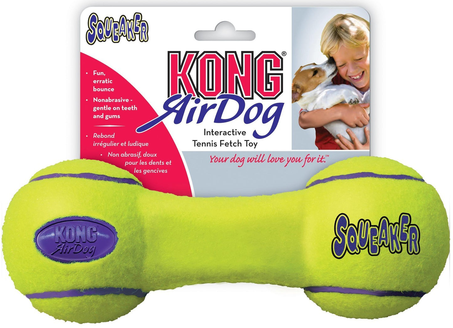 KONG AIR SQUEAKER DUMBBELL S