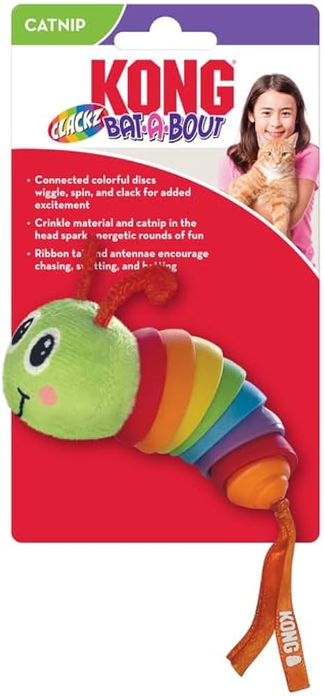 KONG BAT-A-BOUT CLACKZ CATERPILLAR
