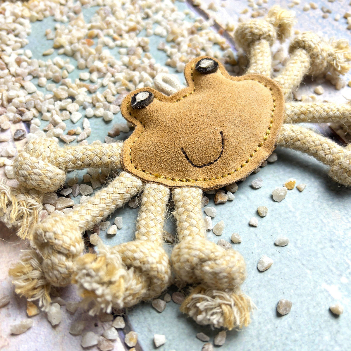 FUNNY ZOO NATURALNA ZABAWKA DLA MAŁYCH PSÓW KRABIK 🦀🦀🦀