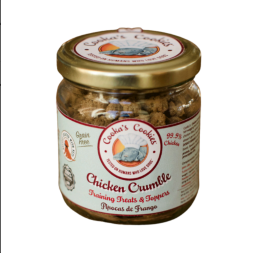 COOKAS COOKIES TOPER CHICKEN CRUMBLE KRUSZONKA Z KURCZAKA 80G