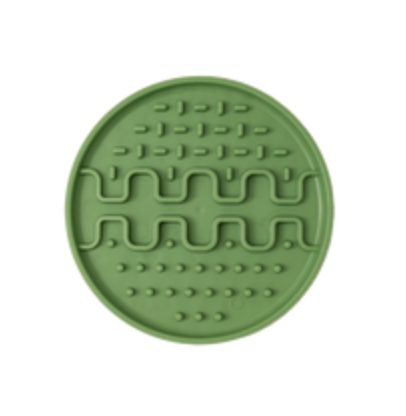 FIBOO LOLLIPOP MINI ZIELONY - WKŁADKA DO MISKI Ø 13 CM