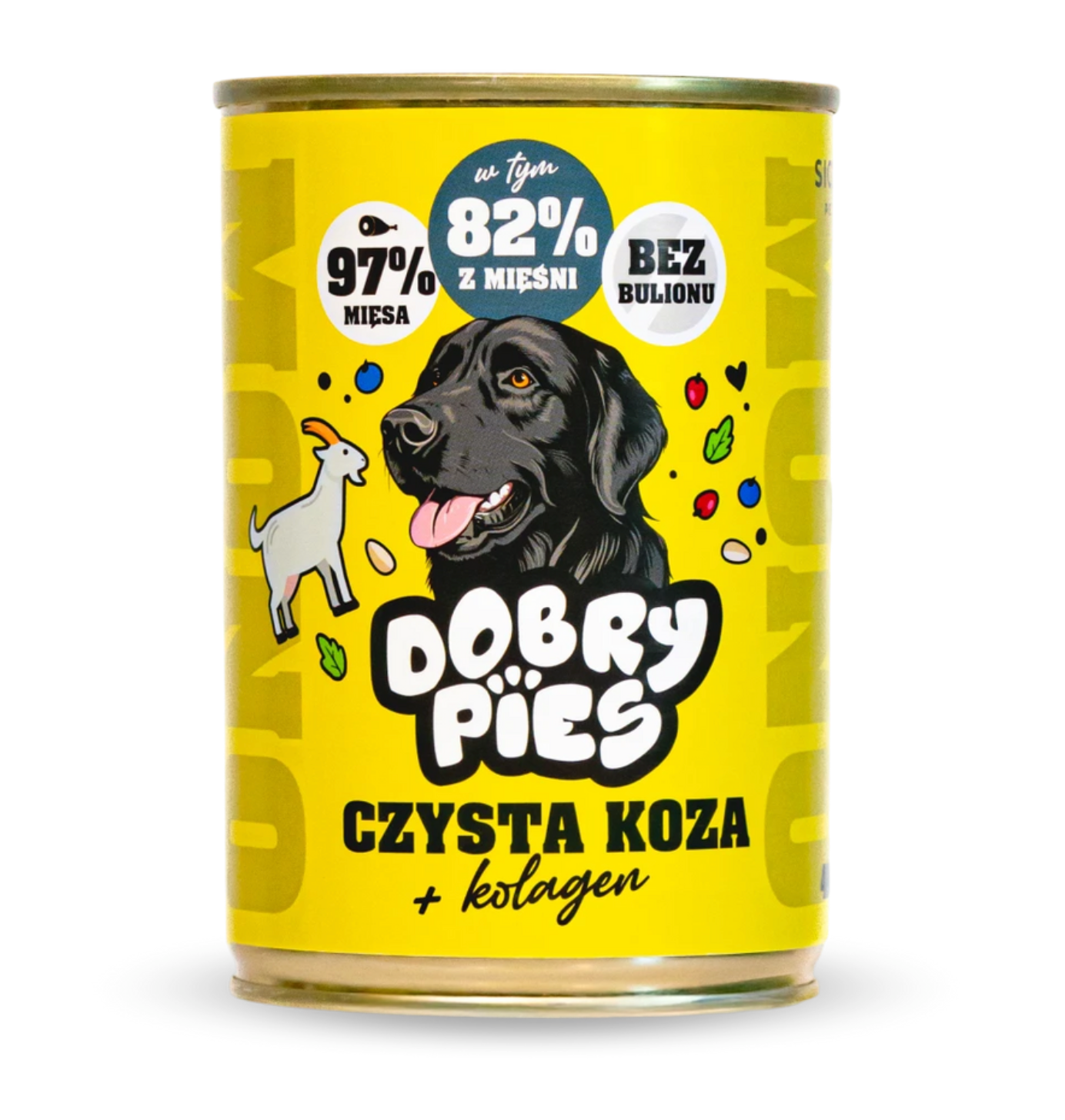 DOBRY PIES MONO MOKRA KARMA DLA PSA CZYSTA KOZA 400g