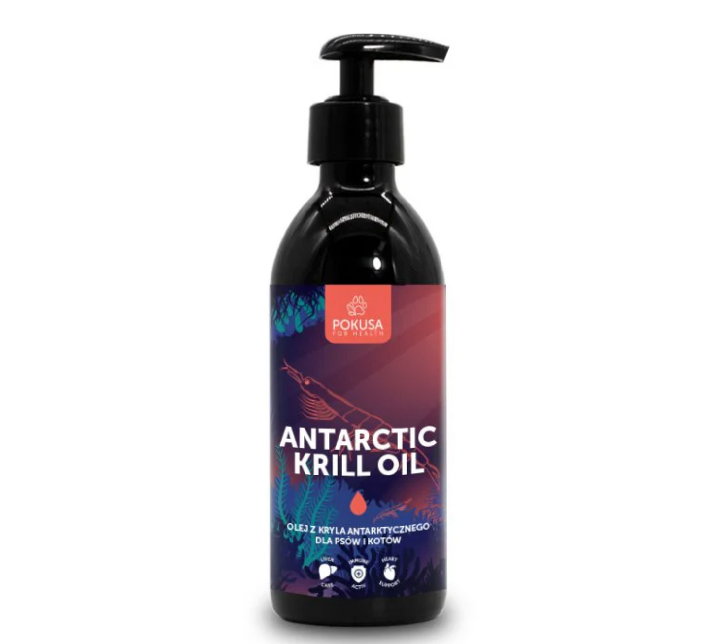 POKUSA GREEN LINE – ANTARCTIC KRILL OIL 250 ML