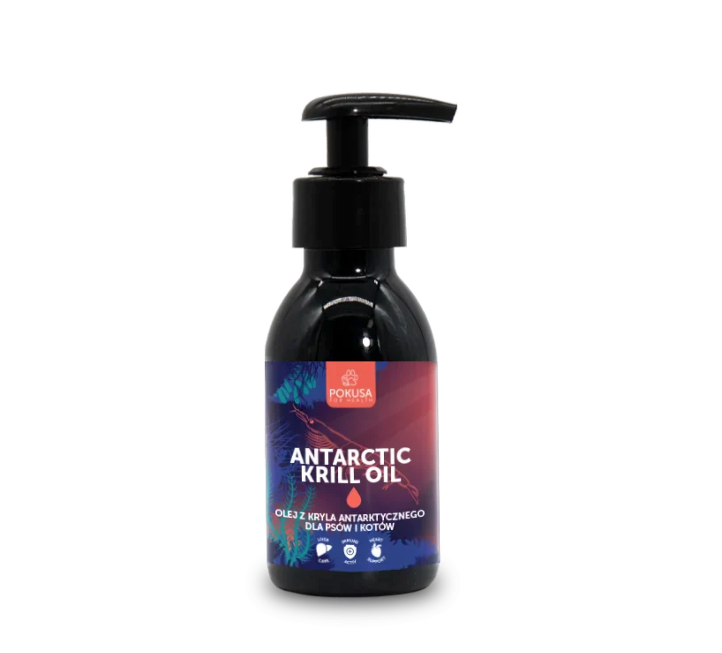 POKUSA GREEN LINE – ANTARCTIC KRILL OIL 100 ML