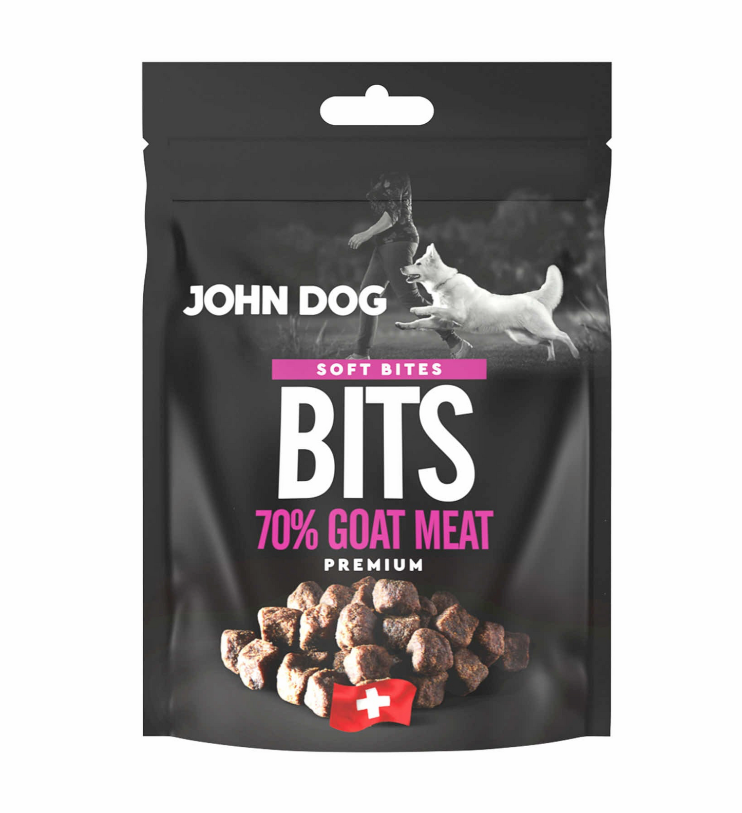 JOHN DOG PRZYSMAKI DLA PSA CHAPSY SOFT KOZA 100G