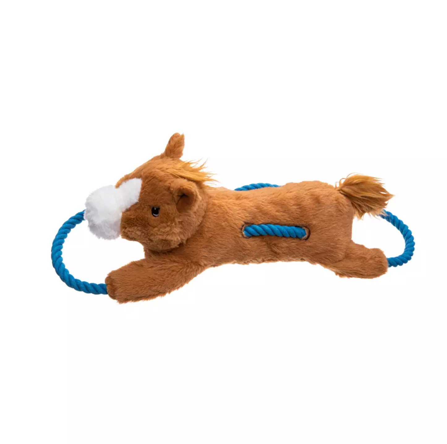 GROWL HAYSTACKERZ HORSE BROWN - PLUSZOWO-LINOWA ZABAWA