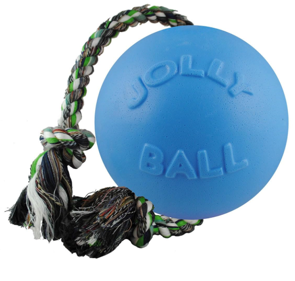 JOLLY BALL ROMP-N-ROLL 10 CM BLUE