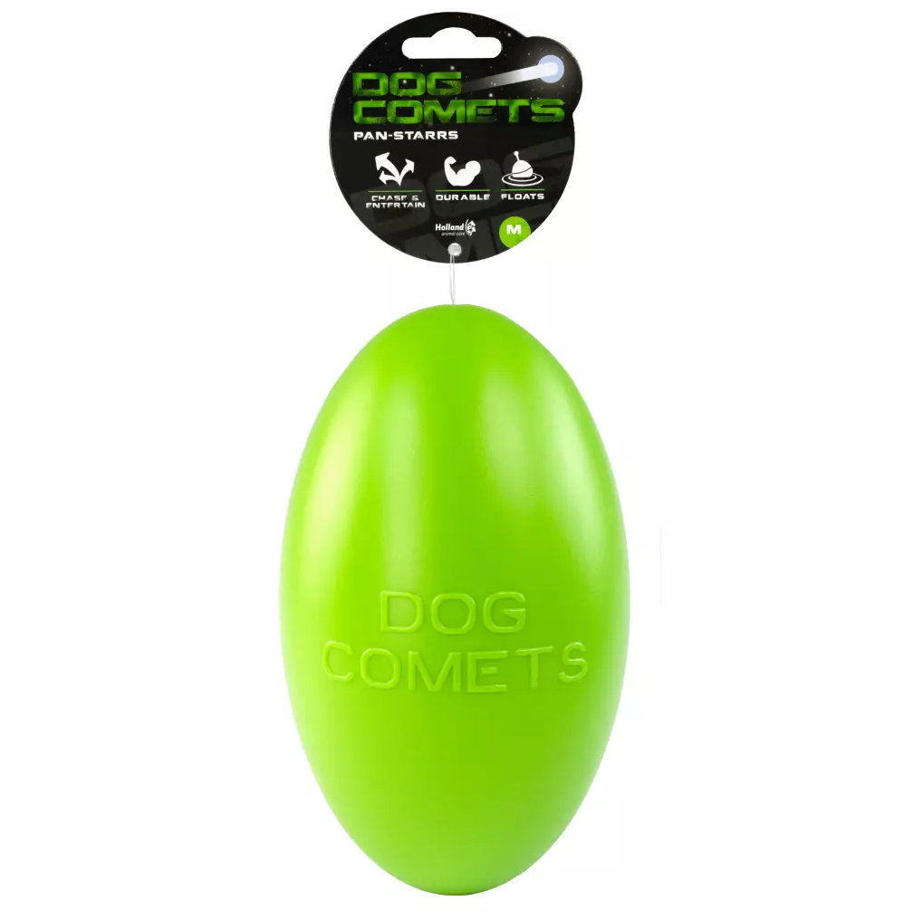 DOG COMETS PAN-STARS GREEN M 20CM