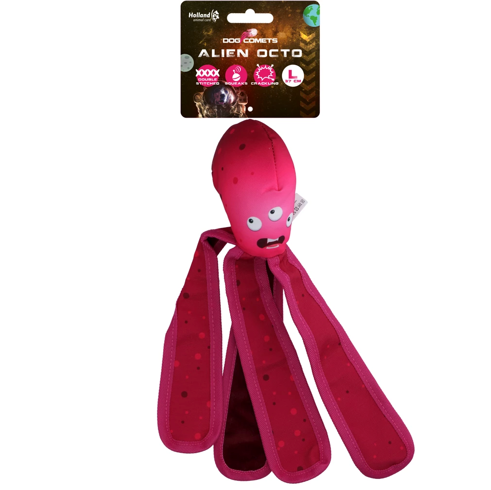 DOG COMETS ALIEN OCTO PINK L