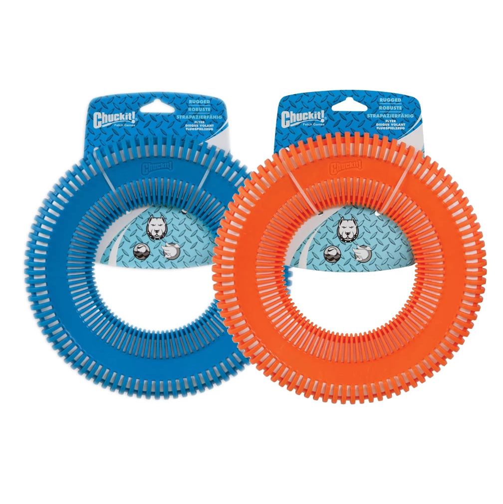 CHUCKIT RUGGED FLYERMEDIUM 24 CM BLUE