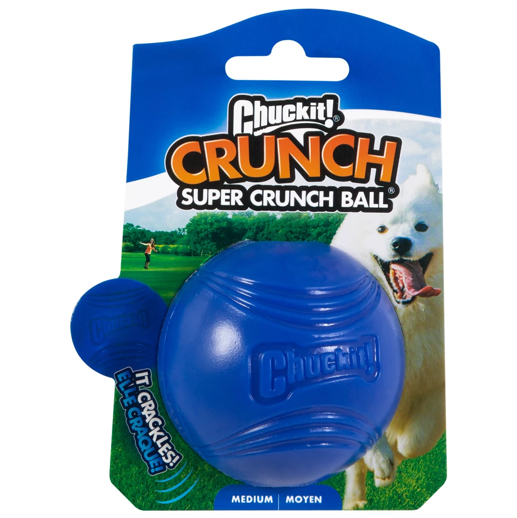 CHUCKIT SUPER CRUNCH BALL 1PK