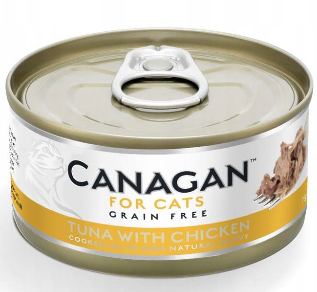 CANAGAN CAT CAN MOKRA KARMA KOT TUNA WITH CHICKEN 75G
