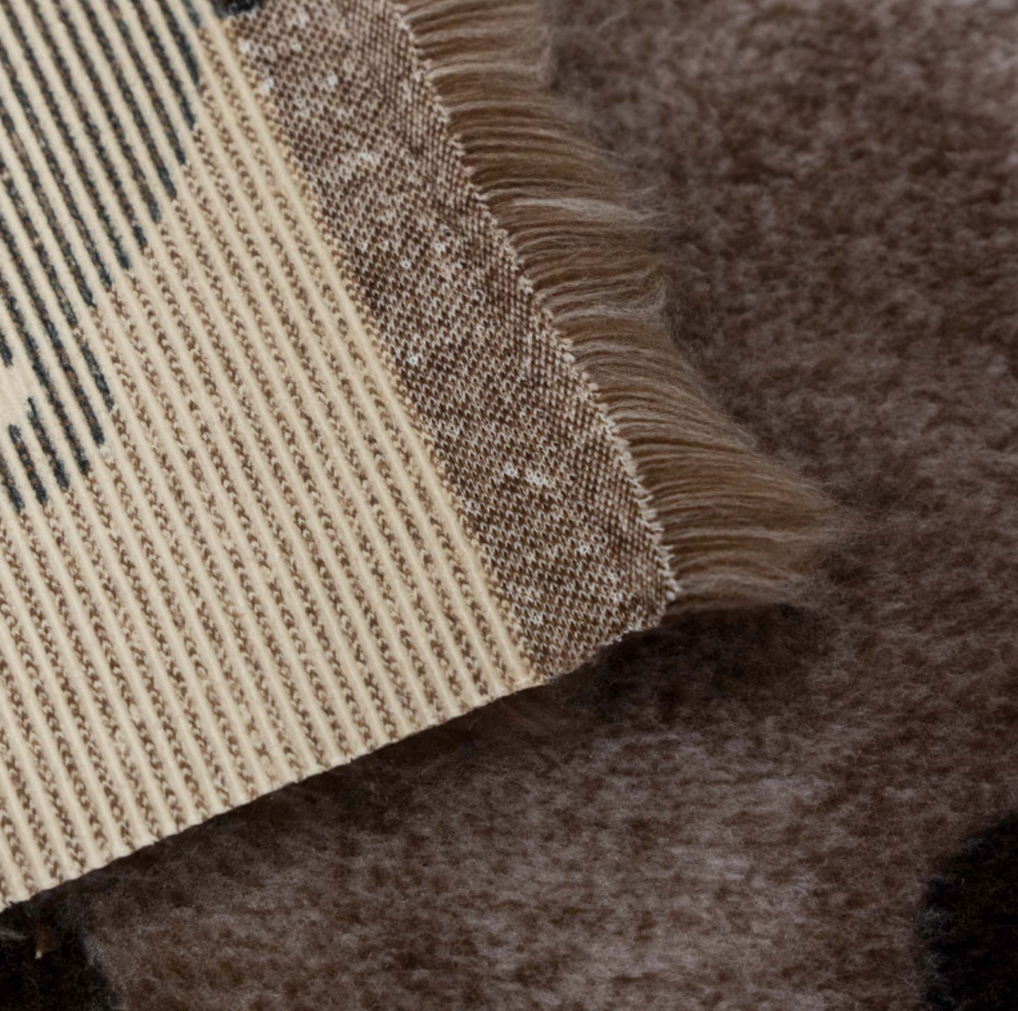 BUBA DRY BED 100X75CM LATTE MISIE BRĄZOWE