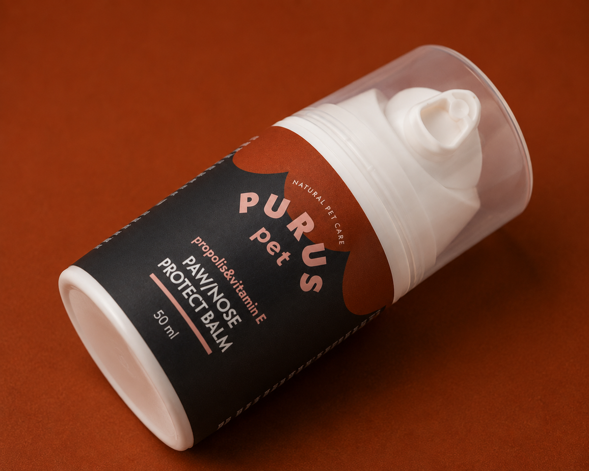 PURUS PET BALSAM DO ŁAP I NOSA DLA PSA – NAWILŻAJĄCA I OCHRONNA PIELĘGNACJA 50 ML