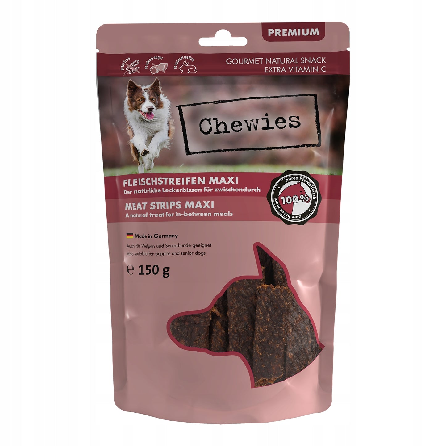 CHEWIES PASKI MIĘSNE KONINA 150G