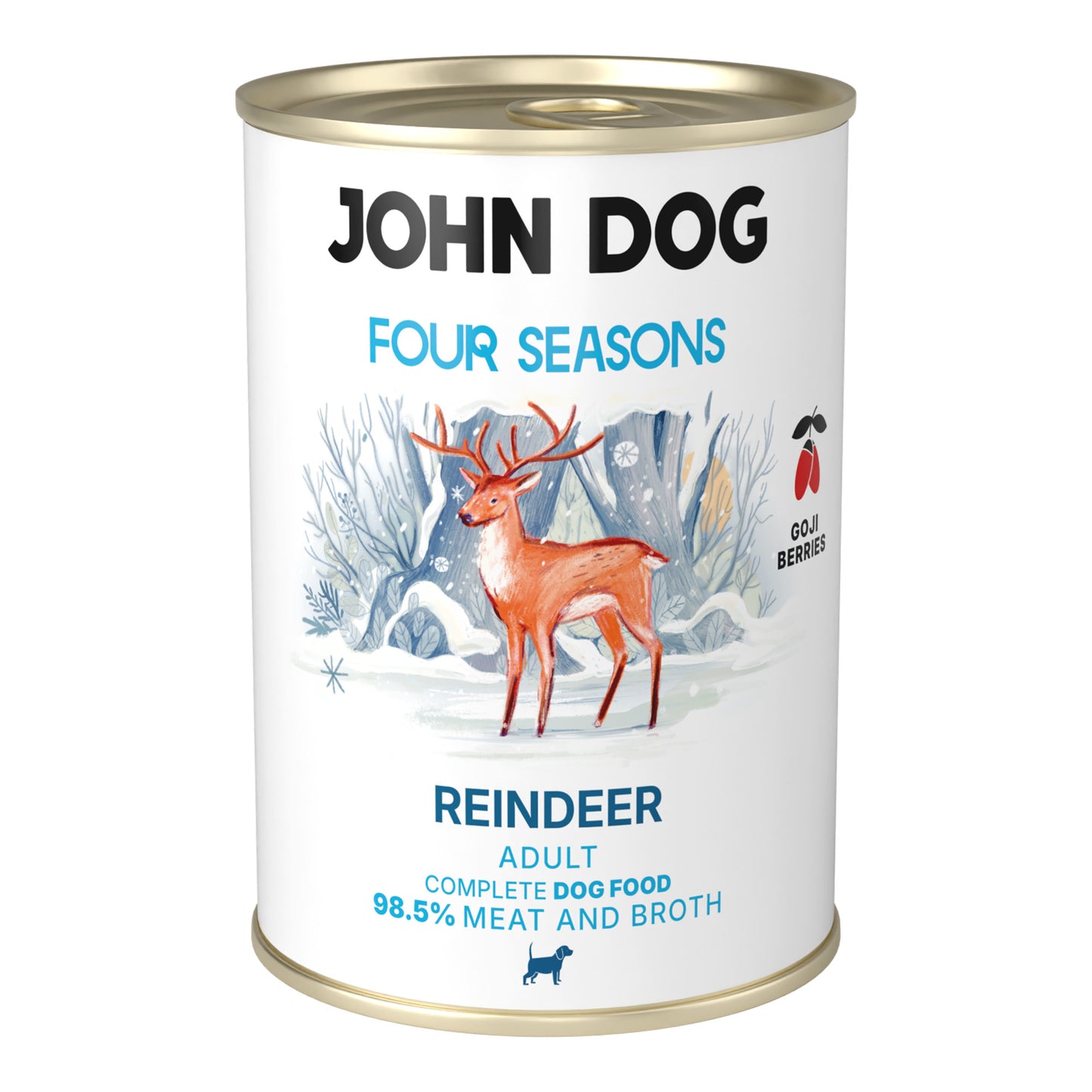 JOHN DOG FOUR SEASONS MOKRA KARMA PIES JELEŃ 400G