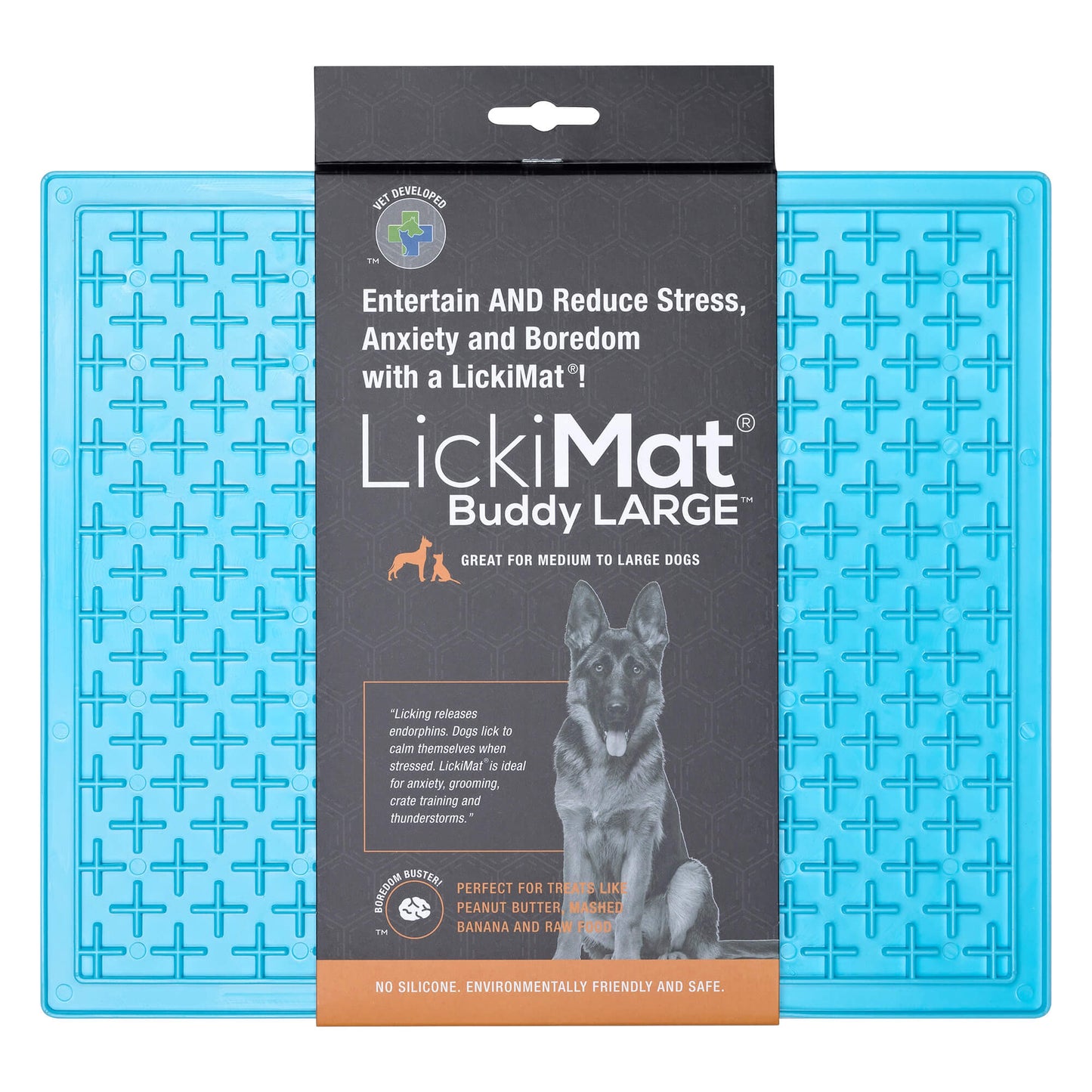 LICKIMAT CLASSIC BUDDY XL TURKUSOWA - MATA DO LIZANIA