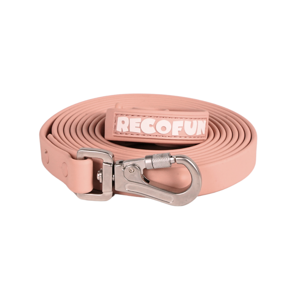 RECOFUN SMYCZ TRENINGOWA Z PVC 10 M RÓŻOWA