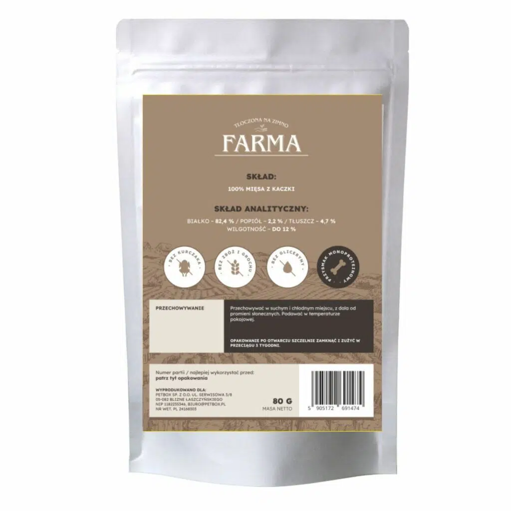 FARMA PASKI Z KACZKI 80G