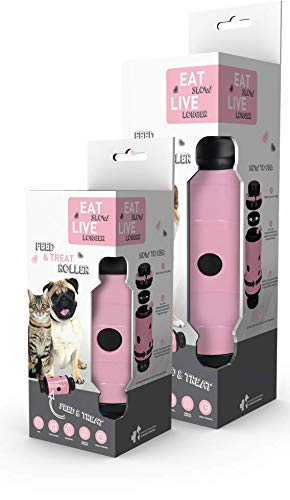 EAT SLOW LIVE LONGER FEED AND TREAT S PINK