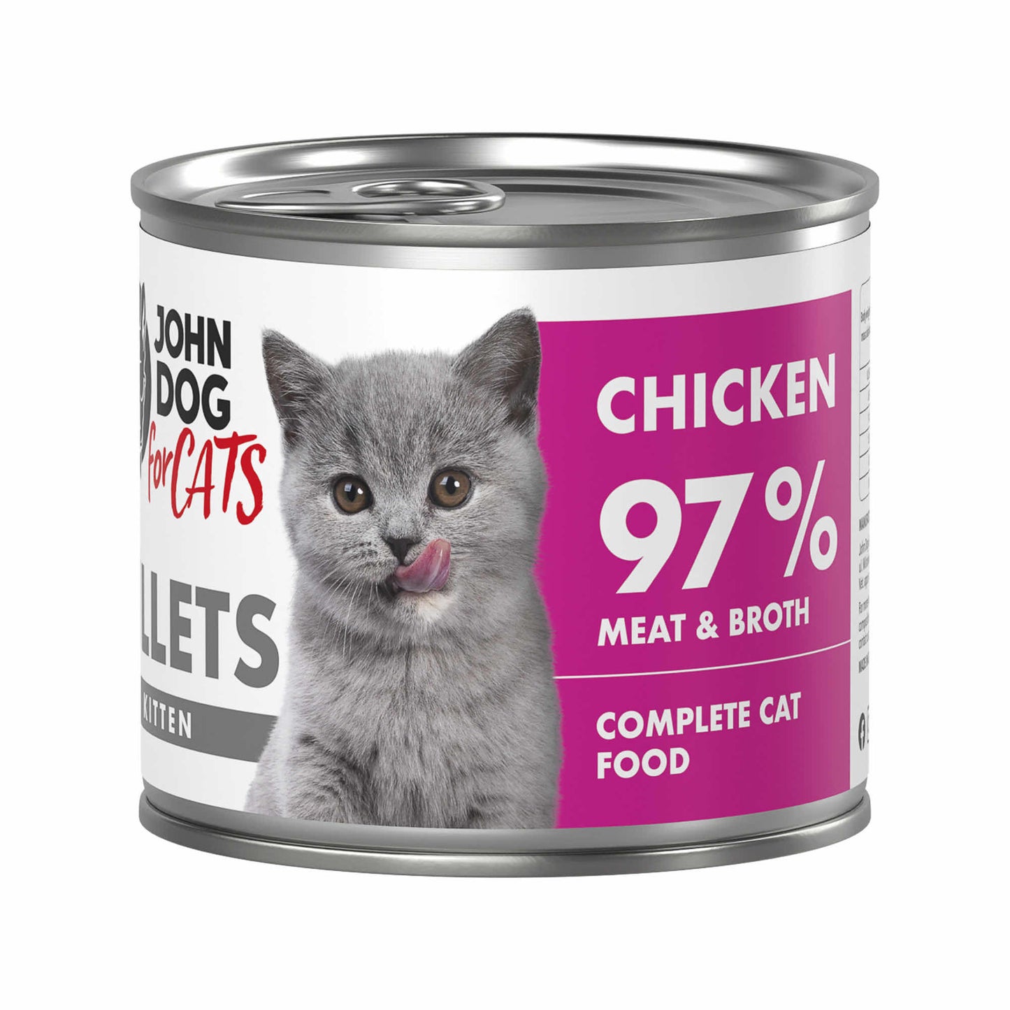 JOHN DOG MOKRA KARMA KOT KITTEN FILETY KURCZAK 140 G