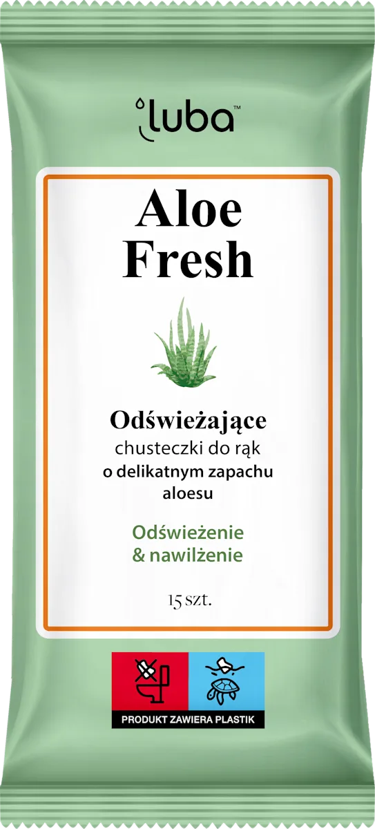 LUBA CHUSTECZKI ODŚWIEŻAJĄCE ALOE FRESH