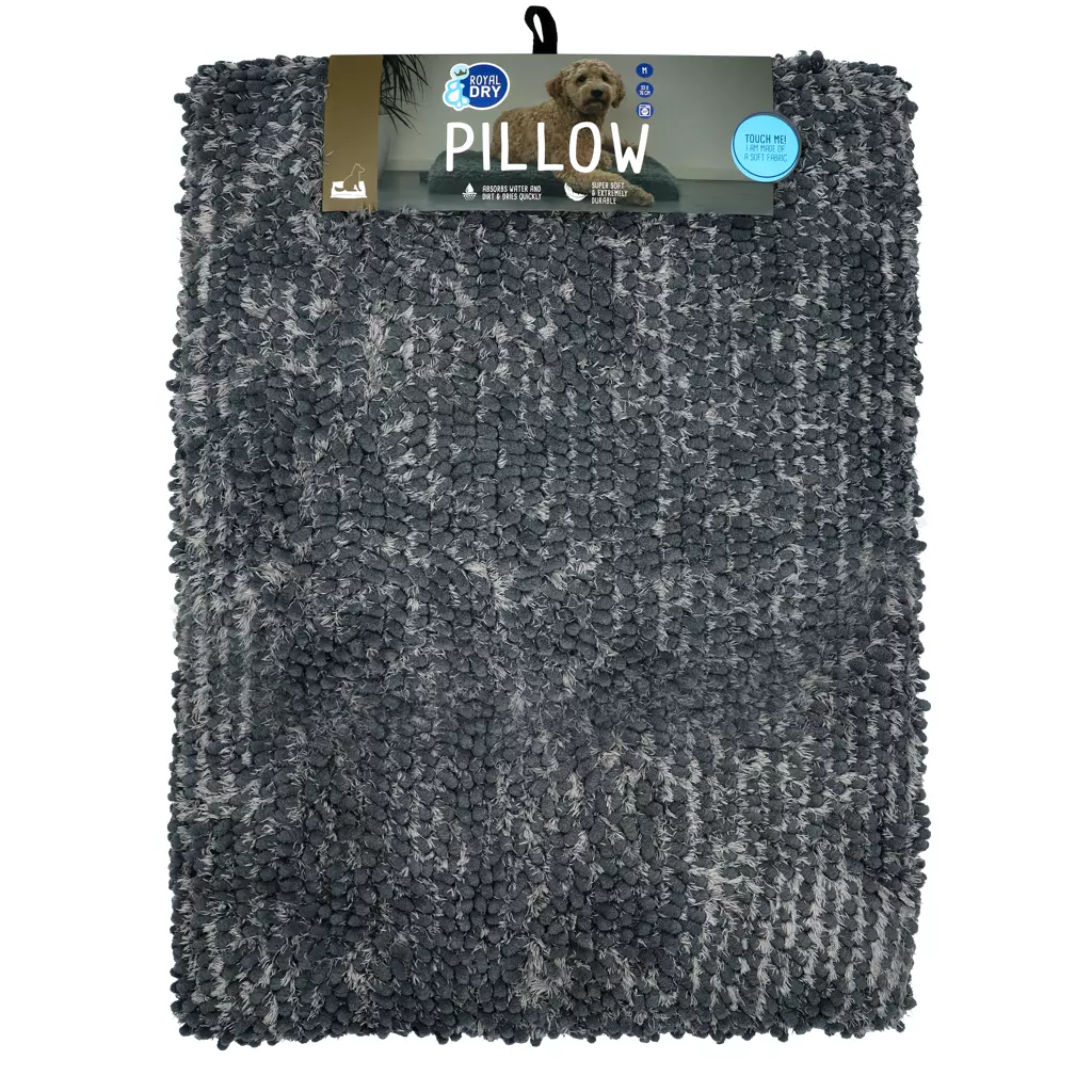 ROYAL DRY PILLOW GREY L, 58X91CM