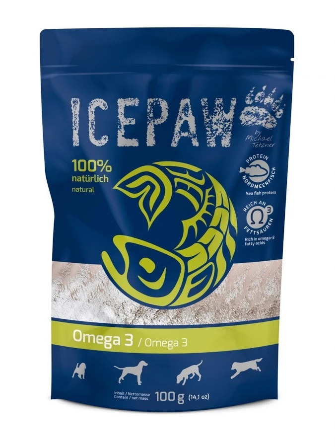 ICEPAW MOKRA KARMA DLA PSA MOKRA KARMA DLA KOTA OMEGA3 100G