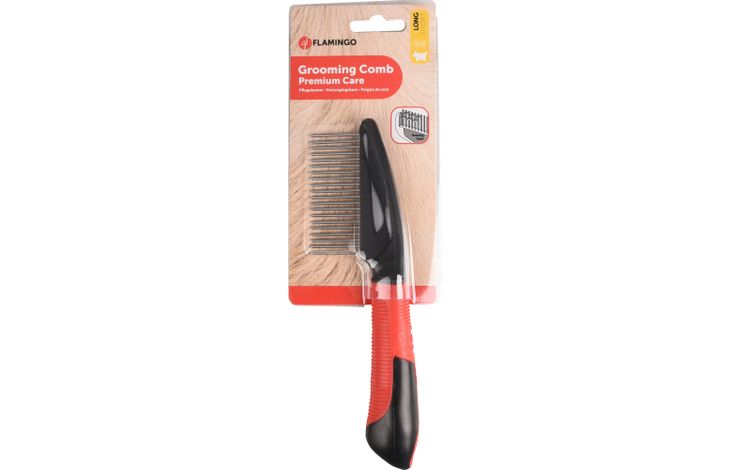 FLAMINGO COMB ROTATING TEETH + HANDLE PREMIUM FINE