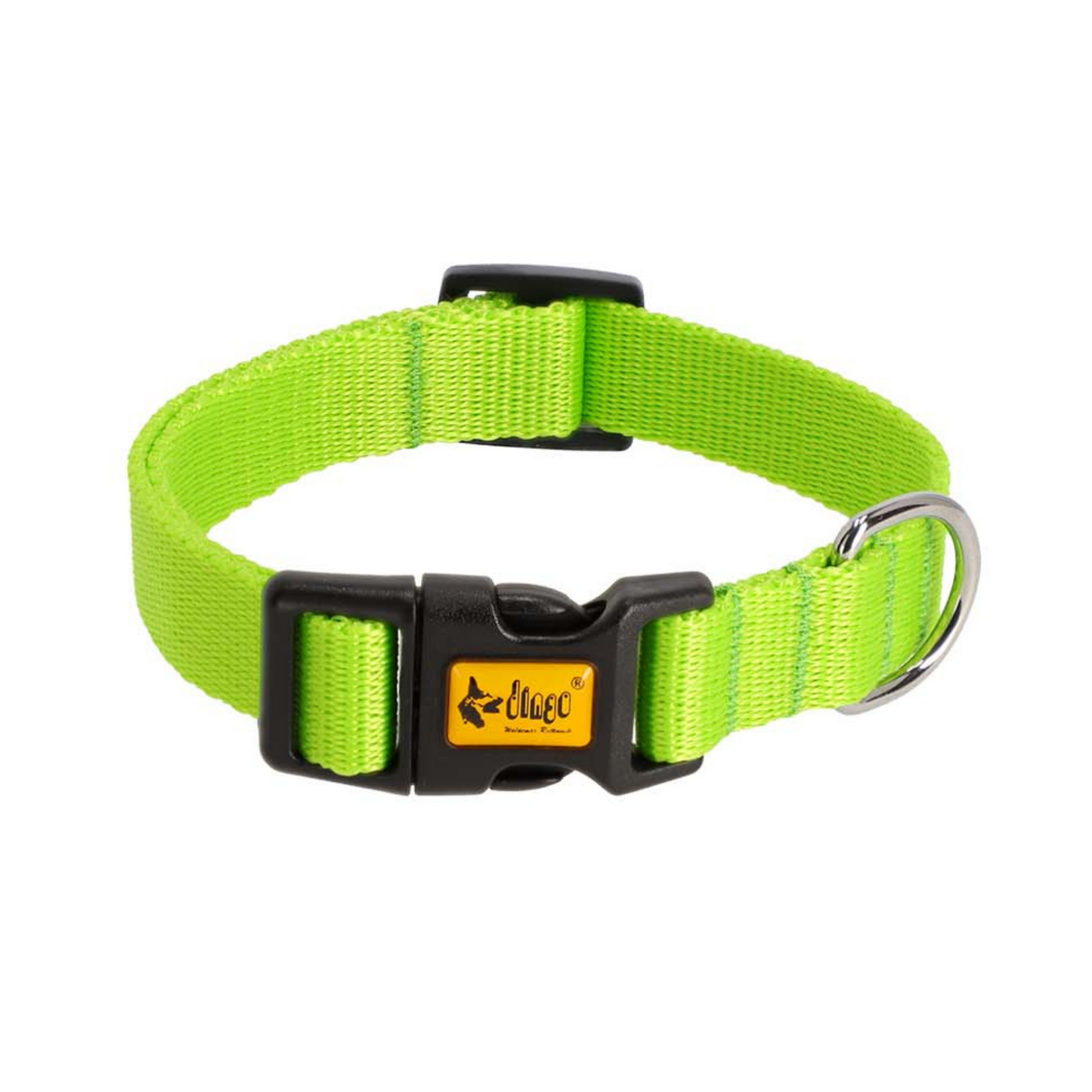 DINGO OBROŻA DLA PSA REGULOWANA SZER. 1,6CM (20-32CM) ZIELONA