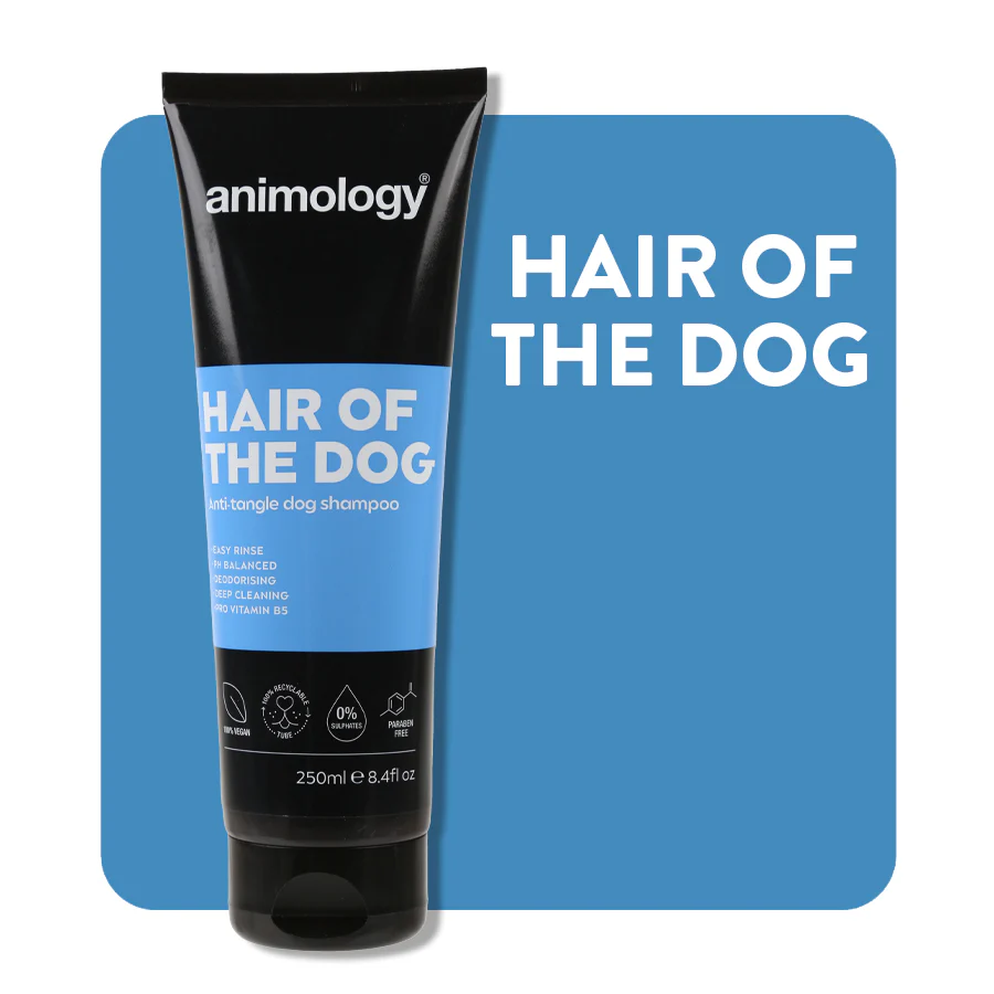 ANIMOLOGY HAIR OF THE DOG SHAMPOO - SZAMPON UŁATWIAJĄCY ROZCZESYWANIE SIERŚCI