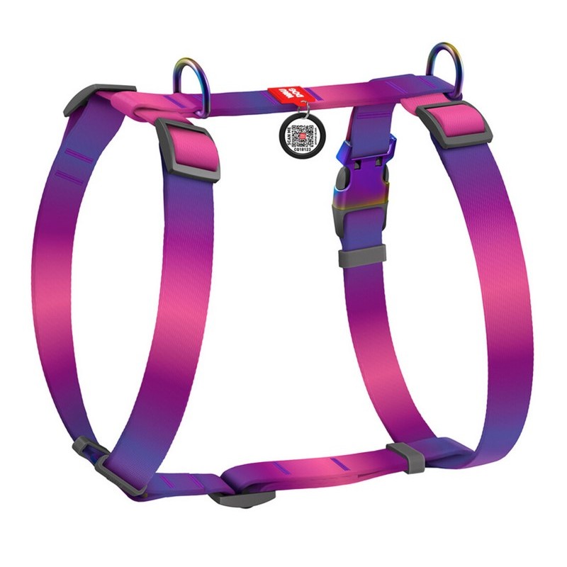 WAUDOG NYLON SZELKI GUARD L 25 MM FIOLETOWY