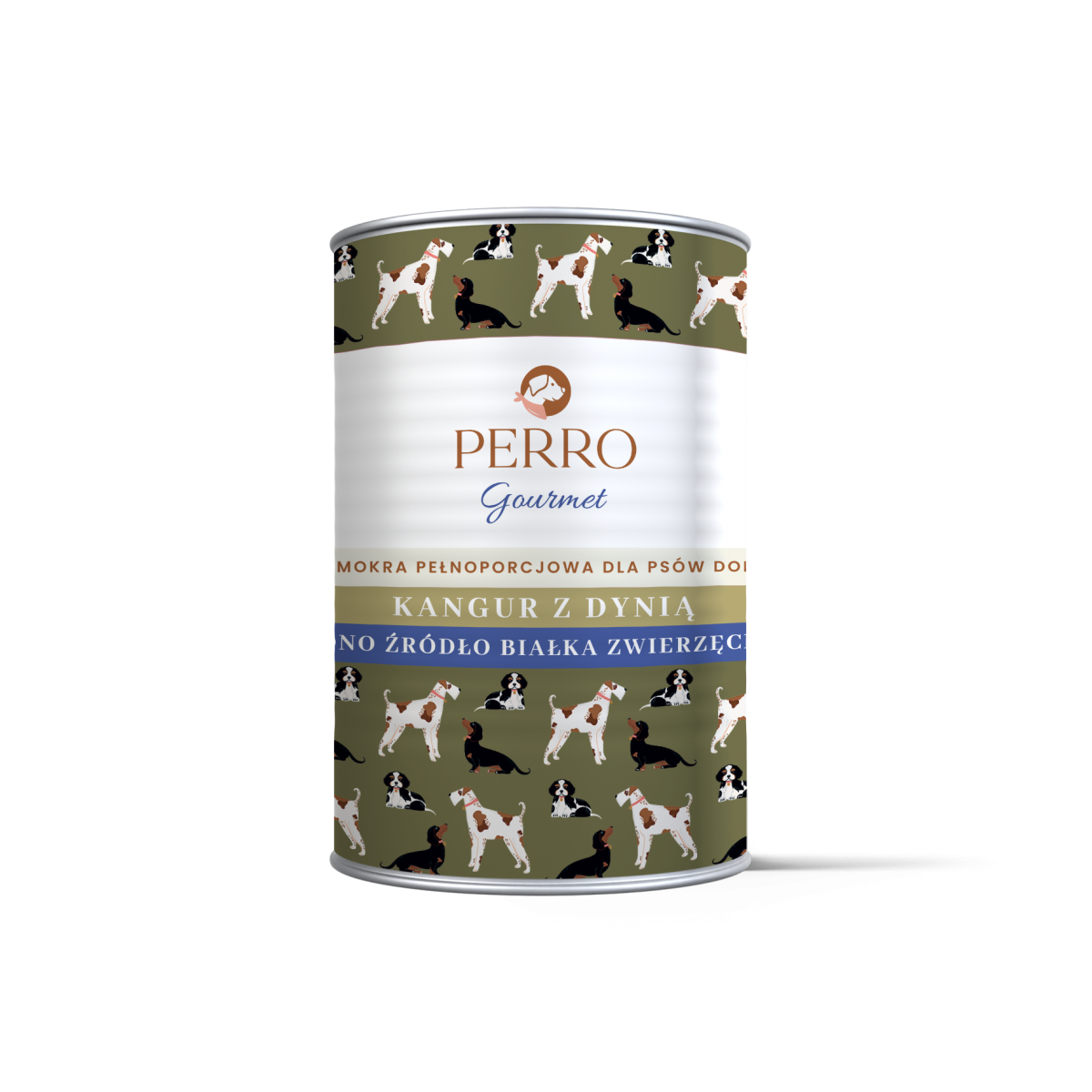 PERRO GOURMET MOKRA KARMA DLA PSA KANGUR Z DYNIĄ 400G