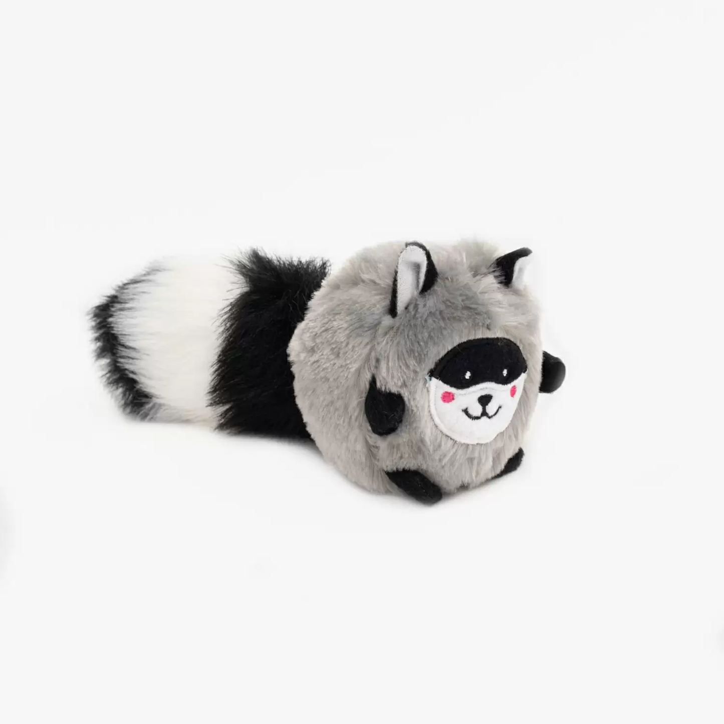 ZIPPY PAWS BUSHY THROW RACCOON