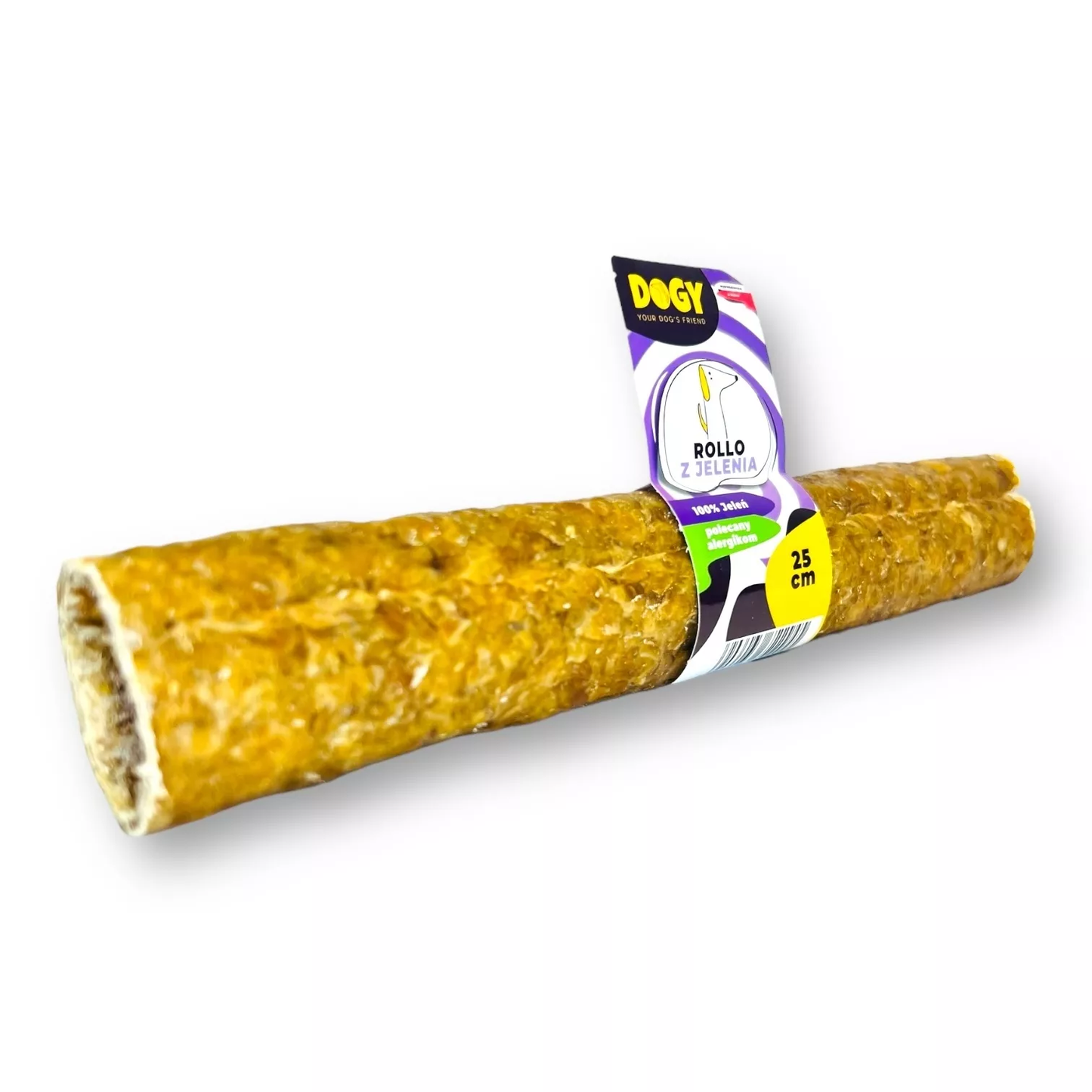 DOGY ROLLO Z JELENIA 25CM DLA PSA HIPOALERGICZNY