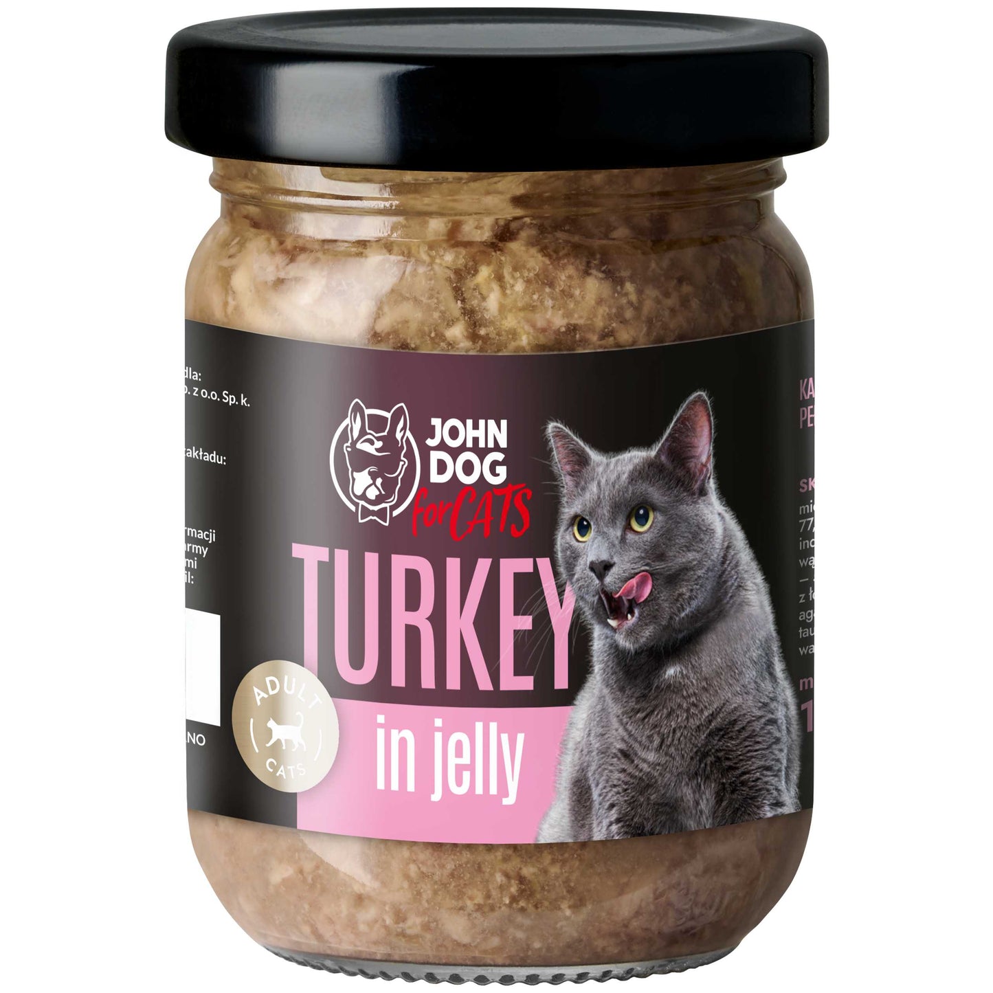 JOHN DOG MOKRA KARMA KOT GALARETKA INDYK 170G