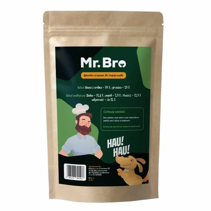 MR BRO STRIPS KRÓLIK I GRUSZKA 80G