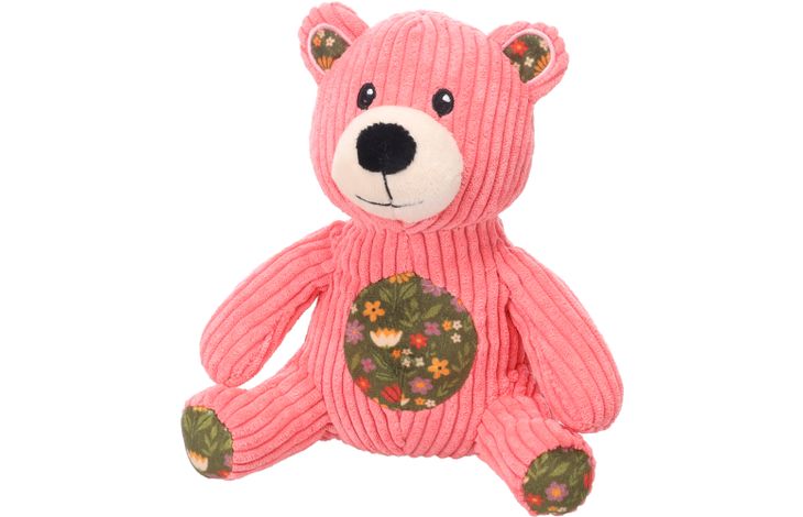 FLAMINGO TOY LACY BEAR PINK 19X13X20,5CM