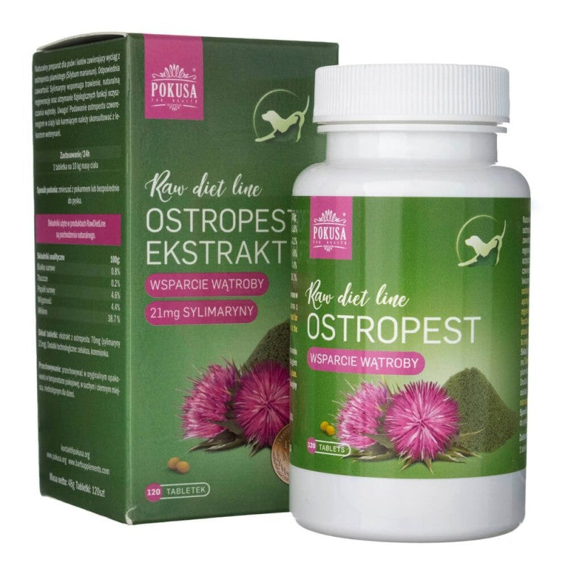 POKUSA RAWDIETLINE OSTROPEST 120 TABLETKI