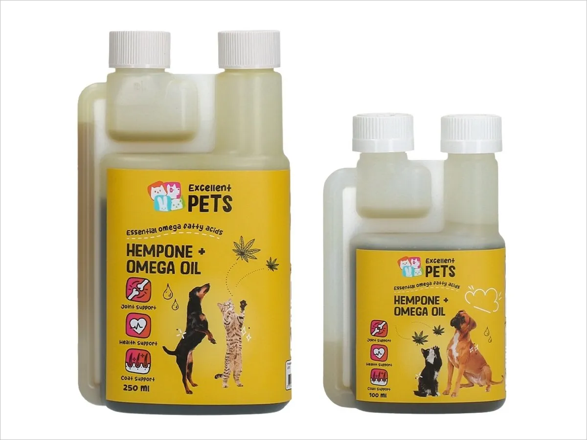 EXCELLENT PETS HEMPONE + OMEGA OIL 100ML - OLEJ