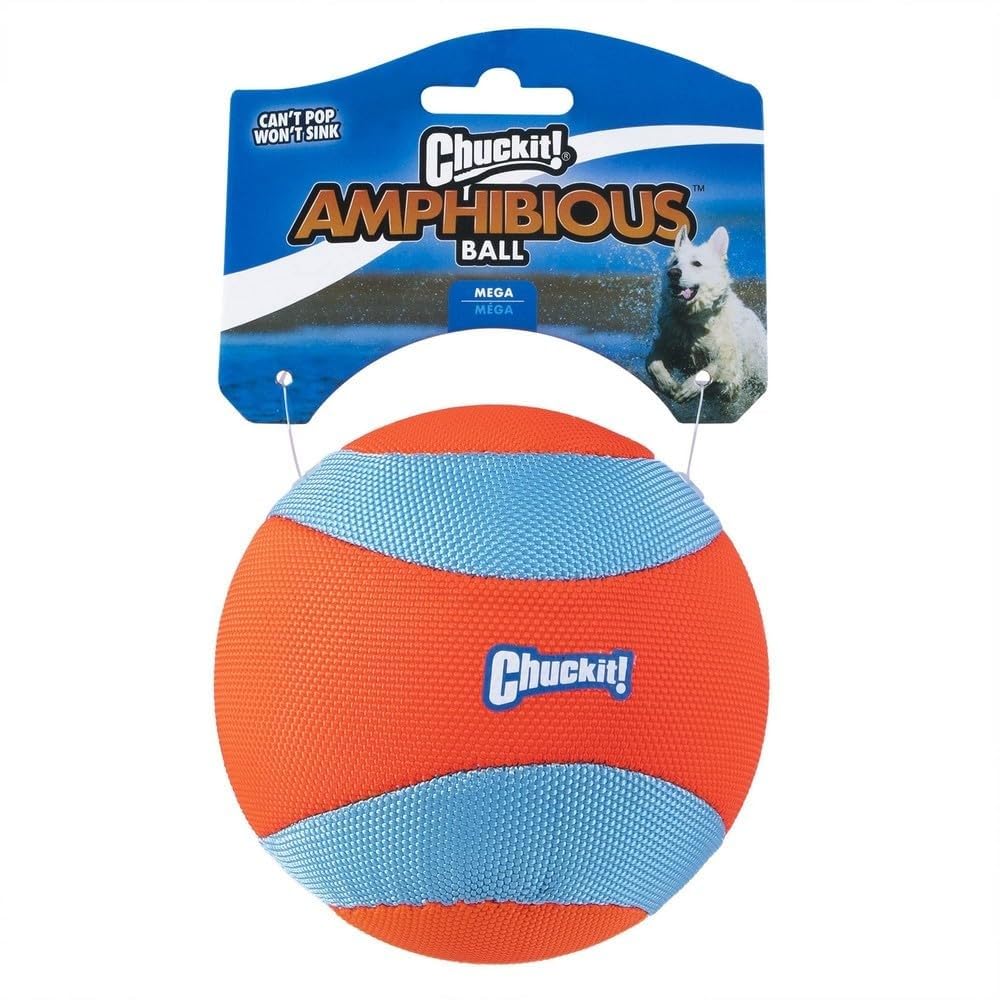 CHUCKIT MEGA AMPHIBIOUS BALL – NIEZATAPIALNA PIŁKA WODNA DLA PSA