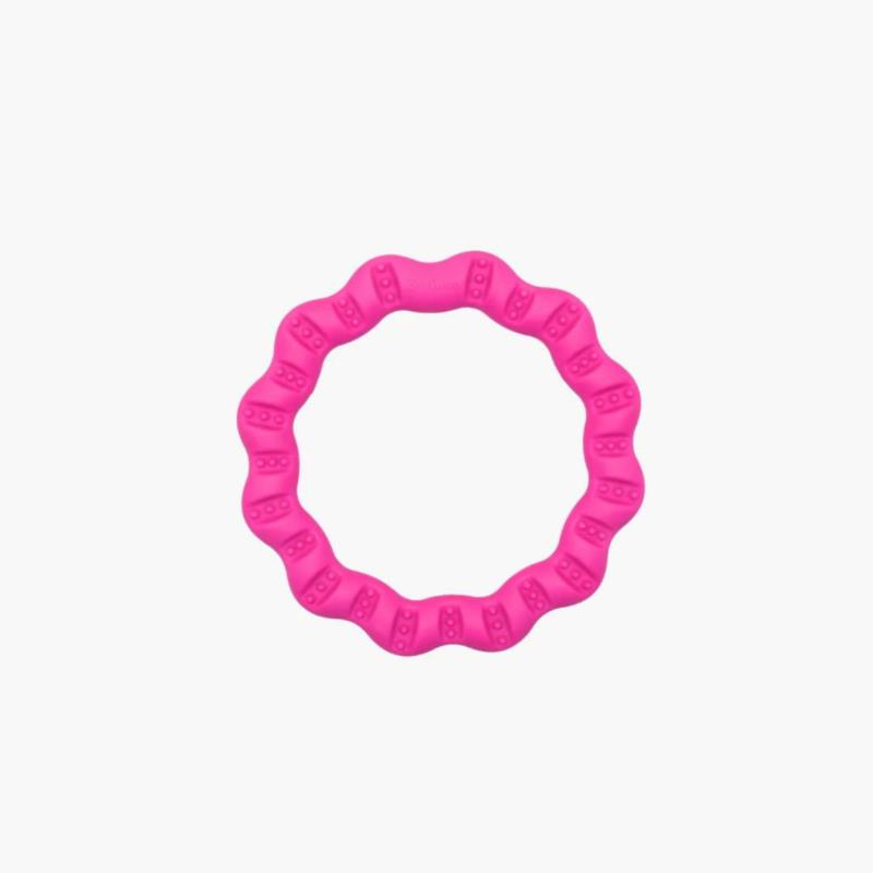 FIBOO FRINGOO MINI - RÓŻOWY Ø 12 CM ZABAWKA 2 W 1