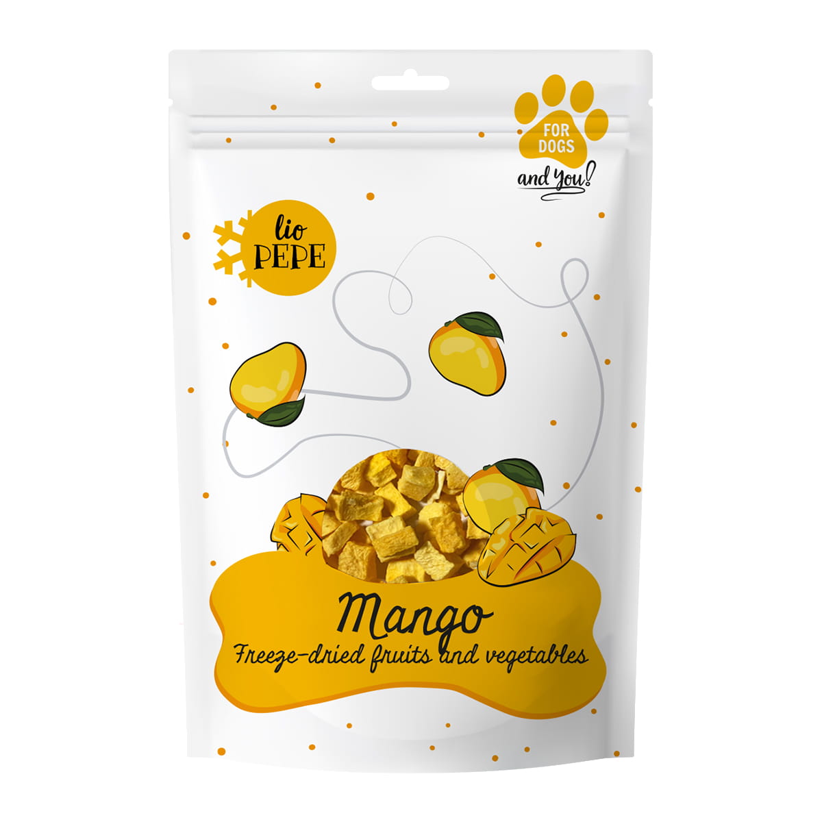 PAKA ZWIERZAKA PEPE PRZYSMAKI DLA PSA LIO MANGO 20G