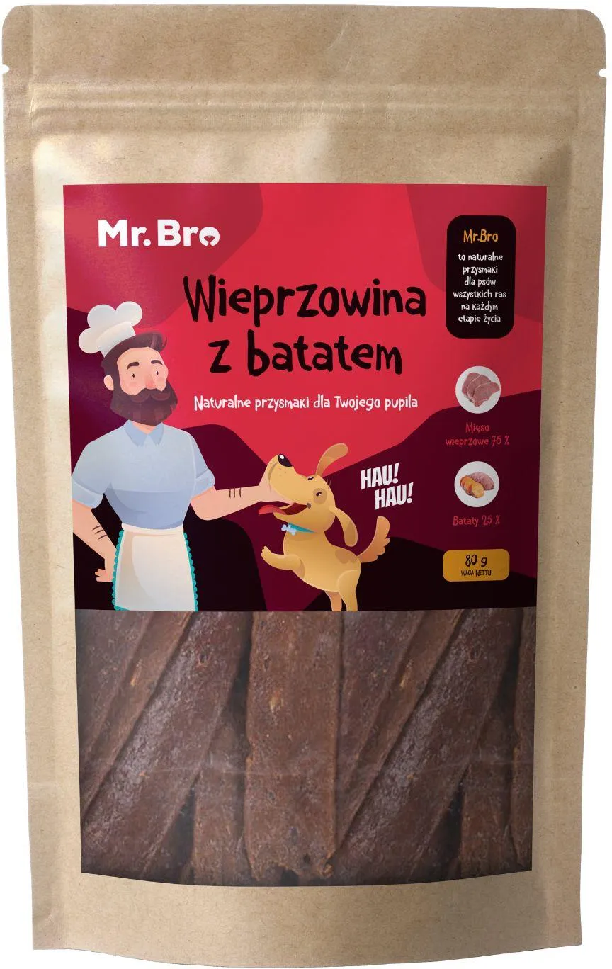 MR BRO STRIPS WIEPRZOWINA, BATAT 80G