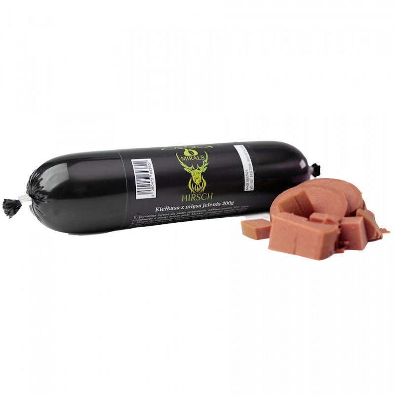 MIRALS PRZYSMAKI DLA PSA HIRSCH KIEŁBASA Z JELENIA 200G