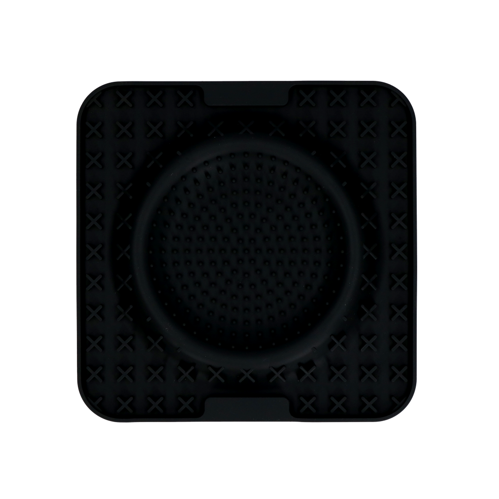 EAT SLOW LIVE LONGER LICK MAT WAVE GREY