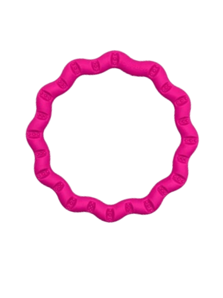 FIBOO FRINGOO – RÓŹOWY Ø 18 CM ZABAWKA 2 W 1