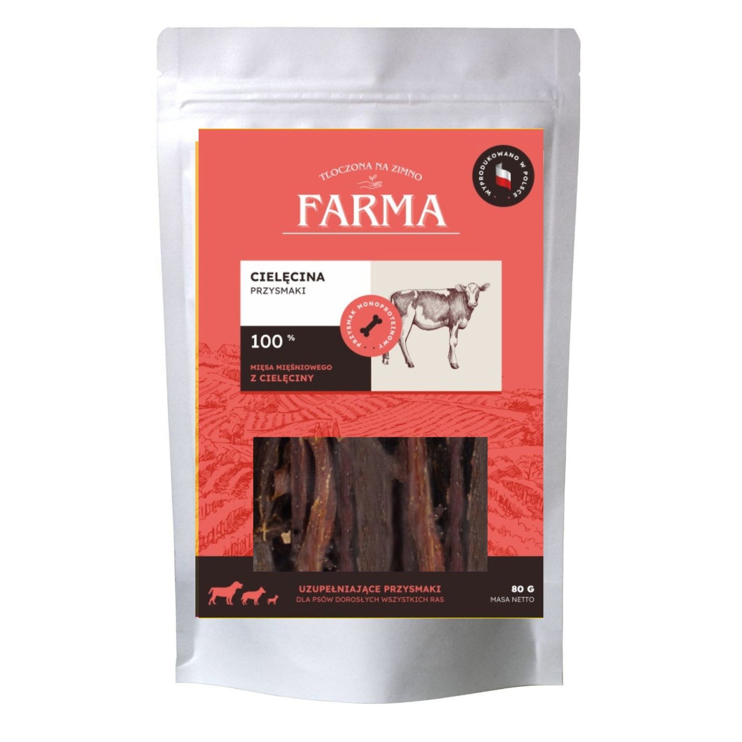 FARMA PASKI Z CIELĘCINA 80G